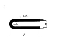 tubular heater bend formation