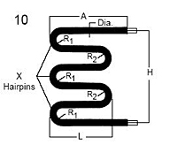 tubular heater bend formation