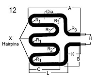 tubular heater bend formation