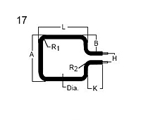 tubular heater bend formation