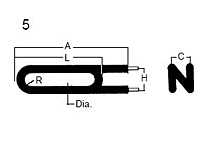 tubular heater bend formation