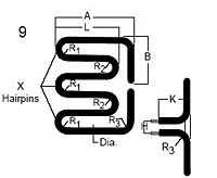 tubular heater bend formation